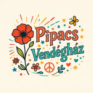 Pipacs Vendégház Poroszló logó